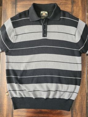Official Charlie Brown FB County Knit Polo Shirt Mens Large